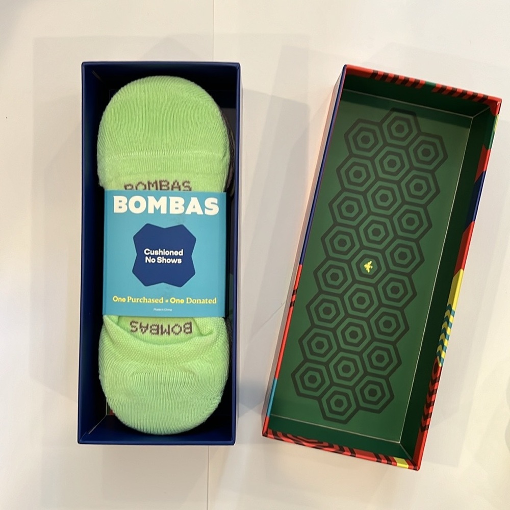 Bombas Women’s Cushioned No Show Sock Set w/Gift Box